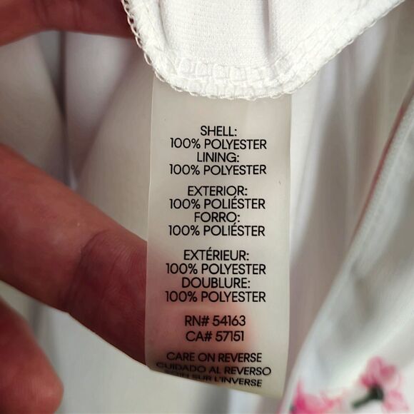 NEW Calvin Klein Women’s Dress Size 4 Maxi Floral Summer Romantic Gardencore - Picture 10 of 11